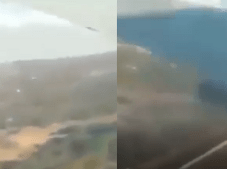 فيديو من داخل الطائرة الإثيوبية لحظة تحطمها ، شاهد فيديو وفاة 157 راكباً