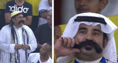 شاهد تحدي " الأشناب" في مدرجات جماهير كرة القدم السعودية