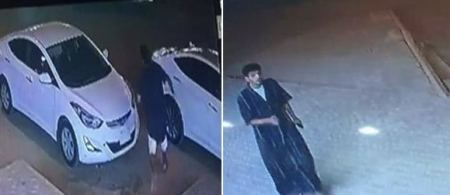 فيديو - لص يسرق سيارة من أمام محل في الرياض كانت في وضع التشغيل .. وكاد أن يقتل صاحبها!